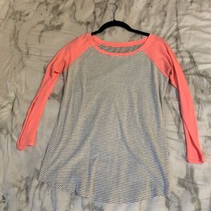 3/4 baseball tee